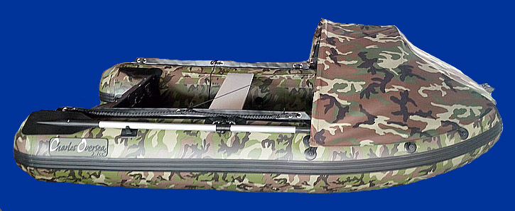 Bateau pneumatique camouflage Charles Oversea 2.7cc