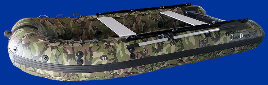 Bateau pneumatique camouflage Charles Oversea 3.0cc