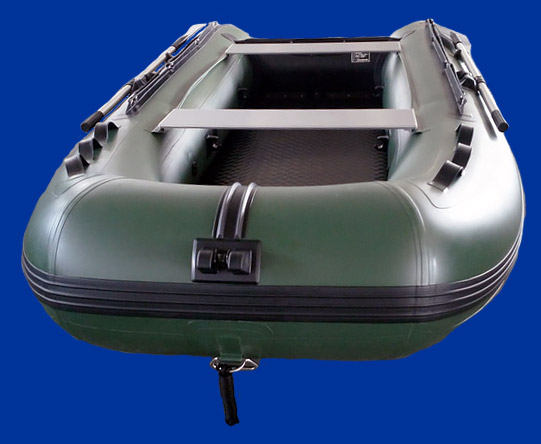 Bateau fond gonflable vert Charles Oversea 3.0ci
