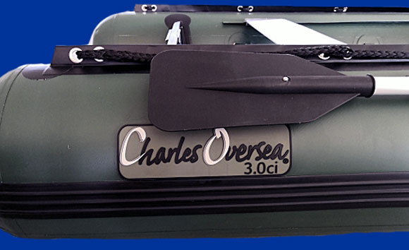 Bateau vert Charles Oversea 3.0ci