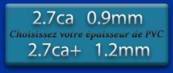 pvc 0.9mm ou 1.2mm