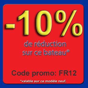 remise 11 pour cent sur ce bateau pneumatique