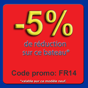 remise 12 pour cent sur ce bateau pneumatique