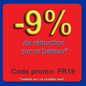 remise 9% sur ce bateau pneumatique